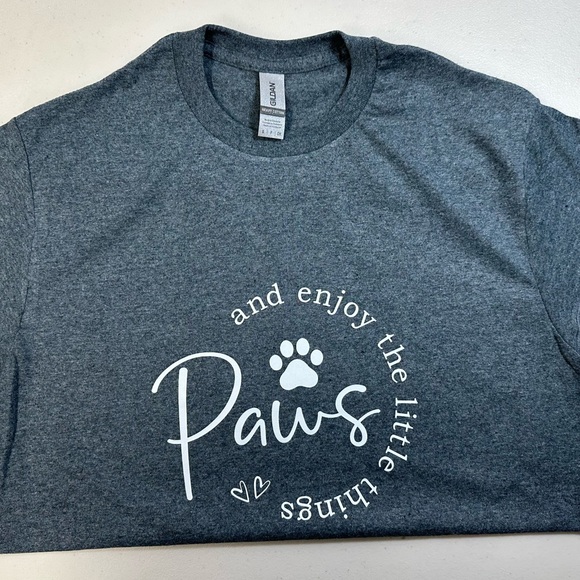 Custom Graphics! The shirts are heather gray @ sm, med, lg, xl, xxl crew neck. - Picture 2 of 5